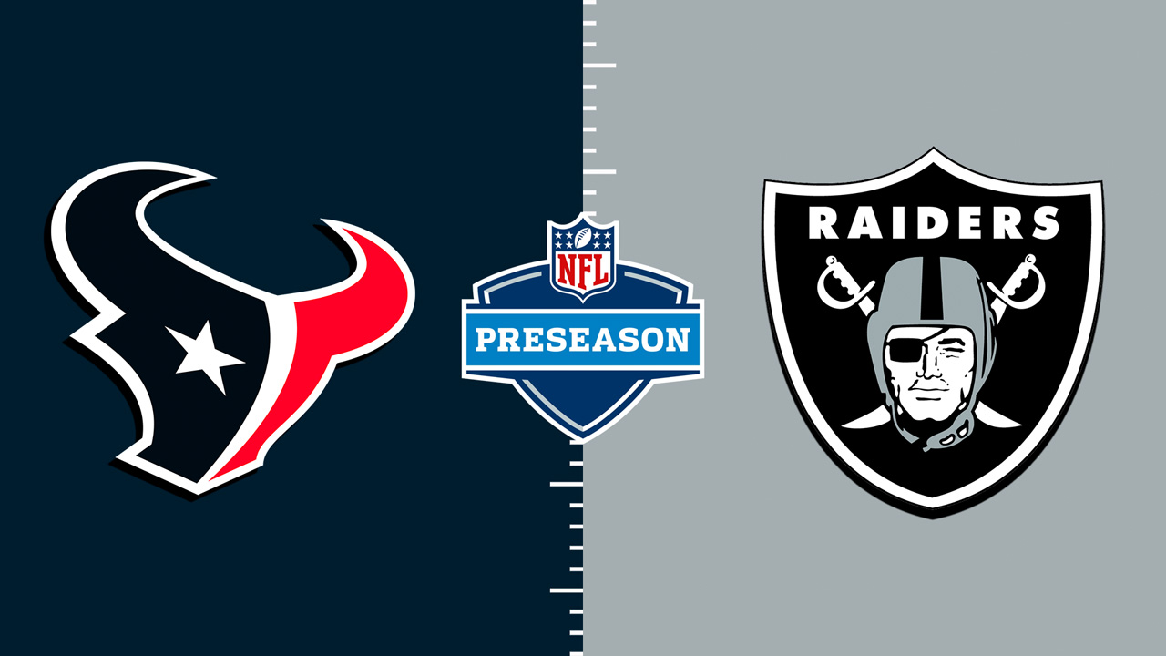 Houston Texans vs Las Vegas Raiders poster