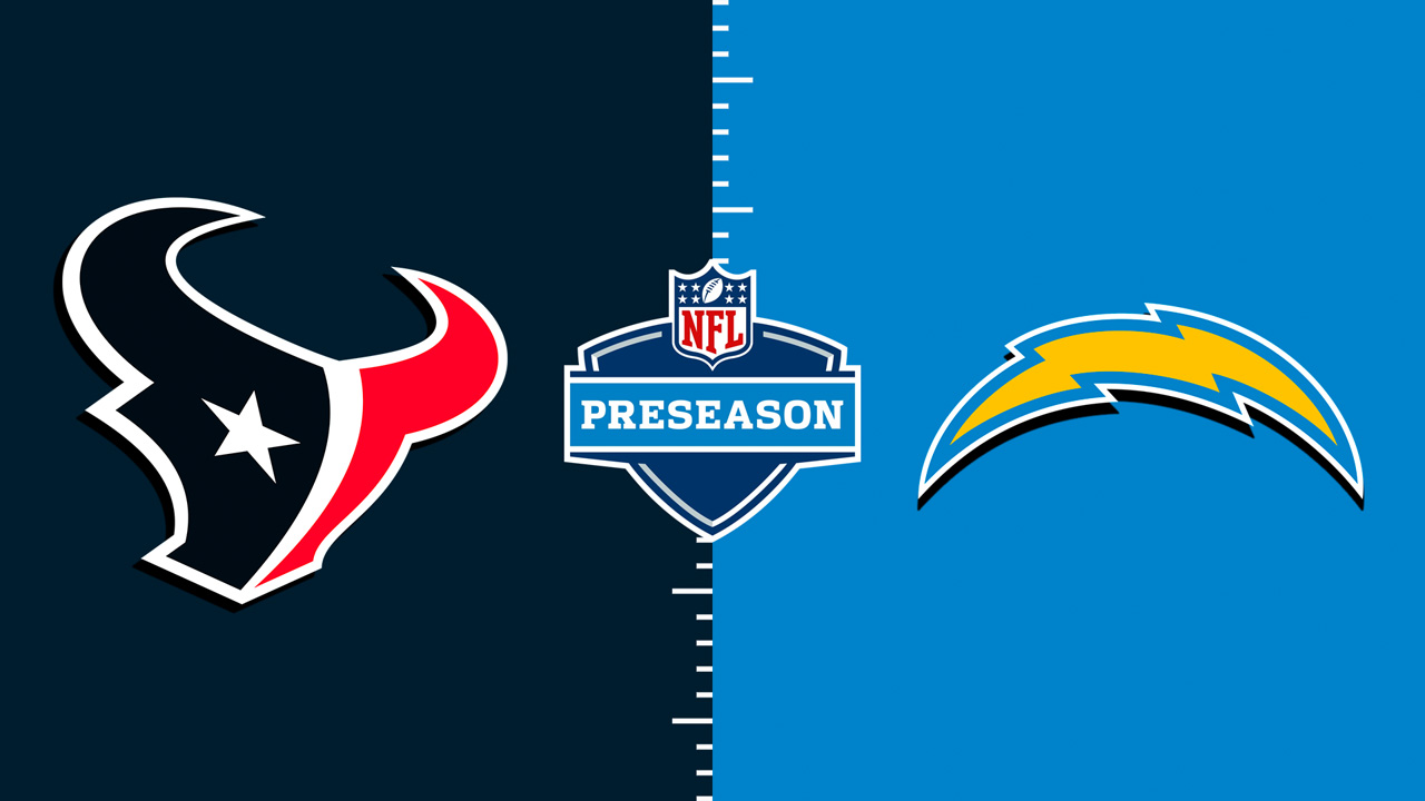 Houston Texans vs Los Angeles Chargers poster