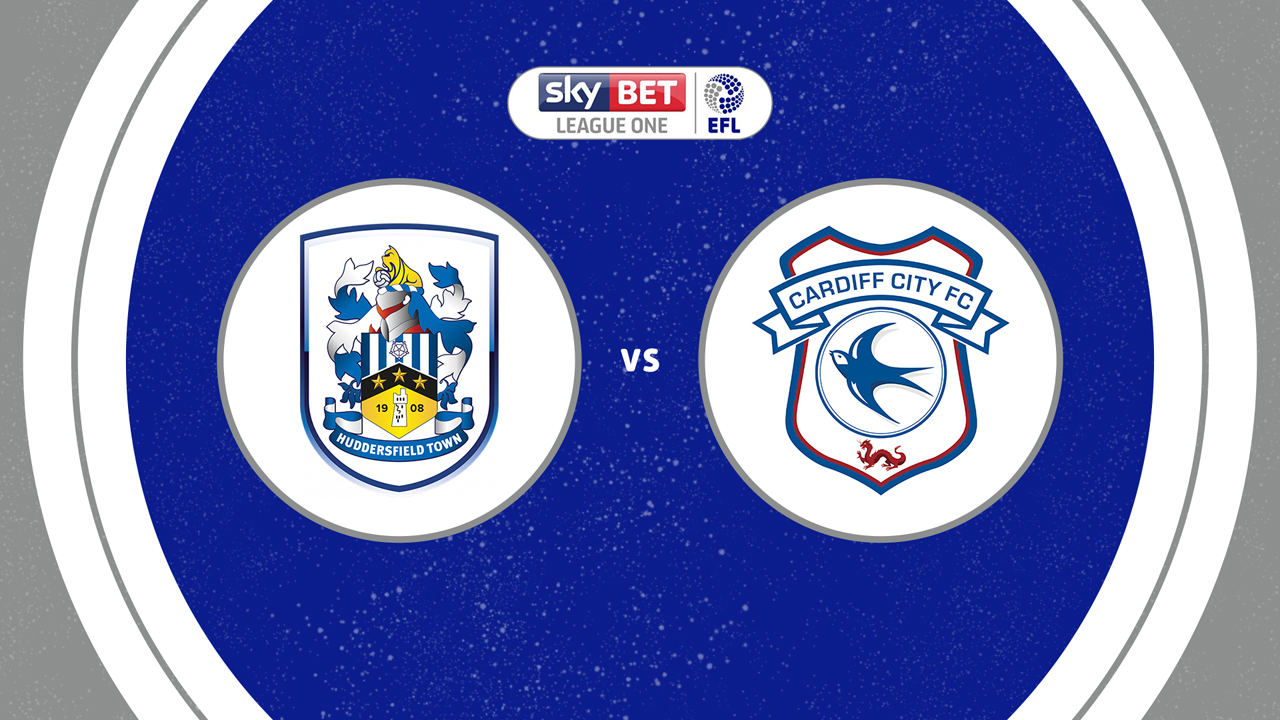 Huddersfield Town vs Cardiff City poster