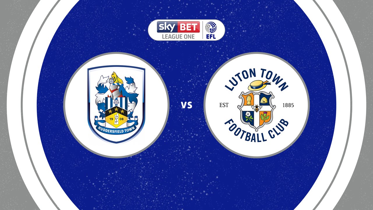 Huddersfield Town vs Luton Town poster