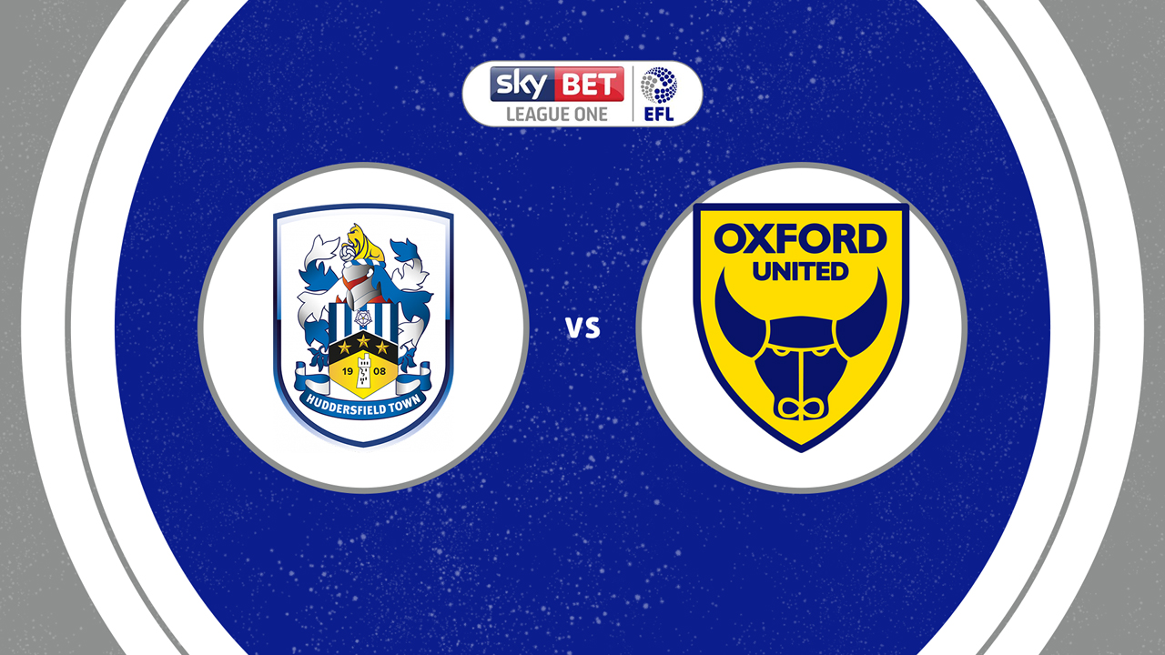Huddersfield Town vs Oxford United poster