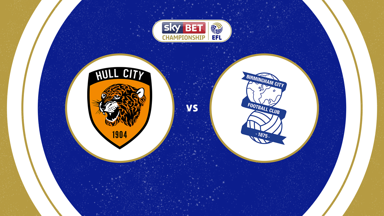 Hull City vs Birmingham City poster
