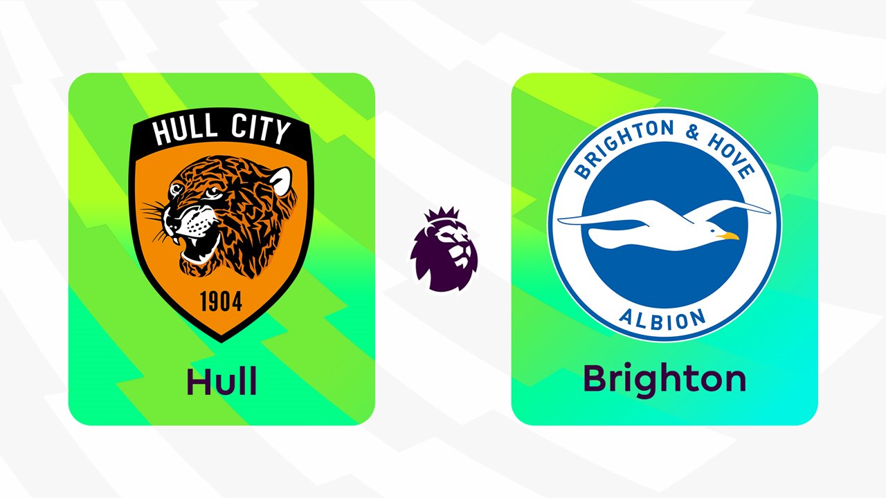 Hull City vs Brighton and Hove Albion poster