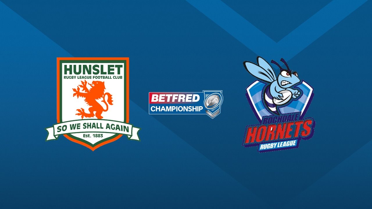 Hunslet RLFC vs Rochdale Hornets poster