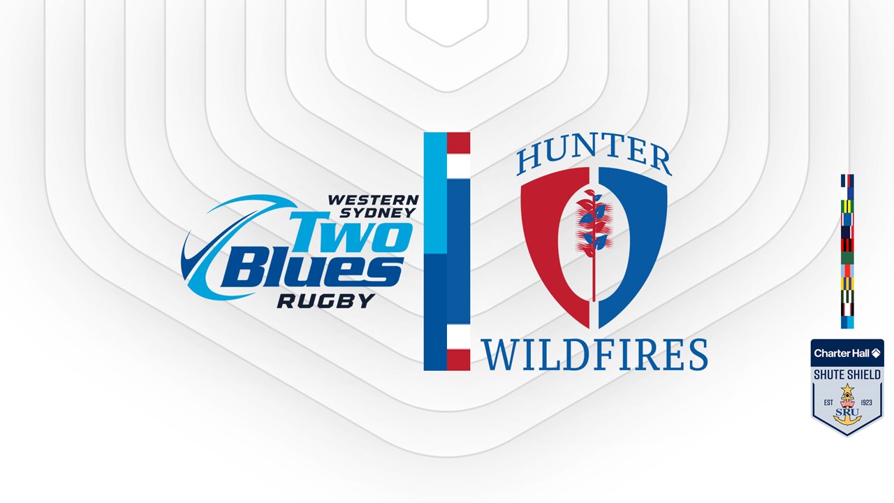 Hunter vs Western Sydney Two Blues poster