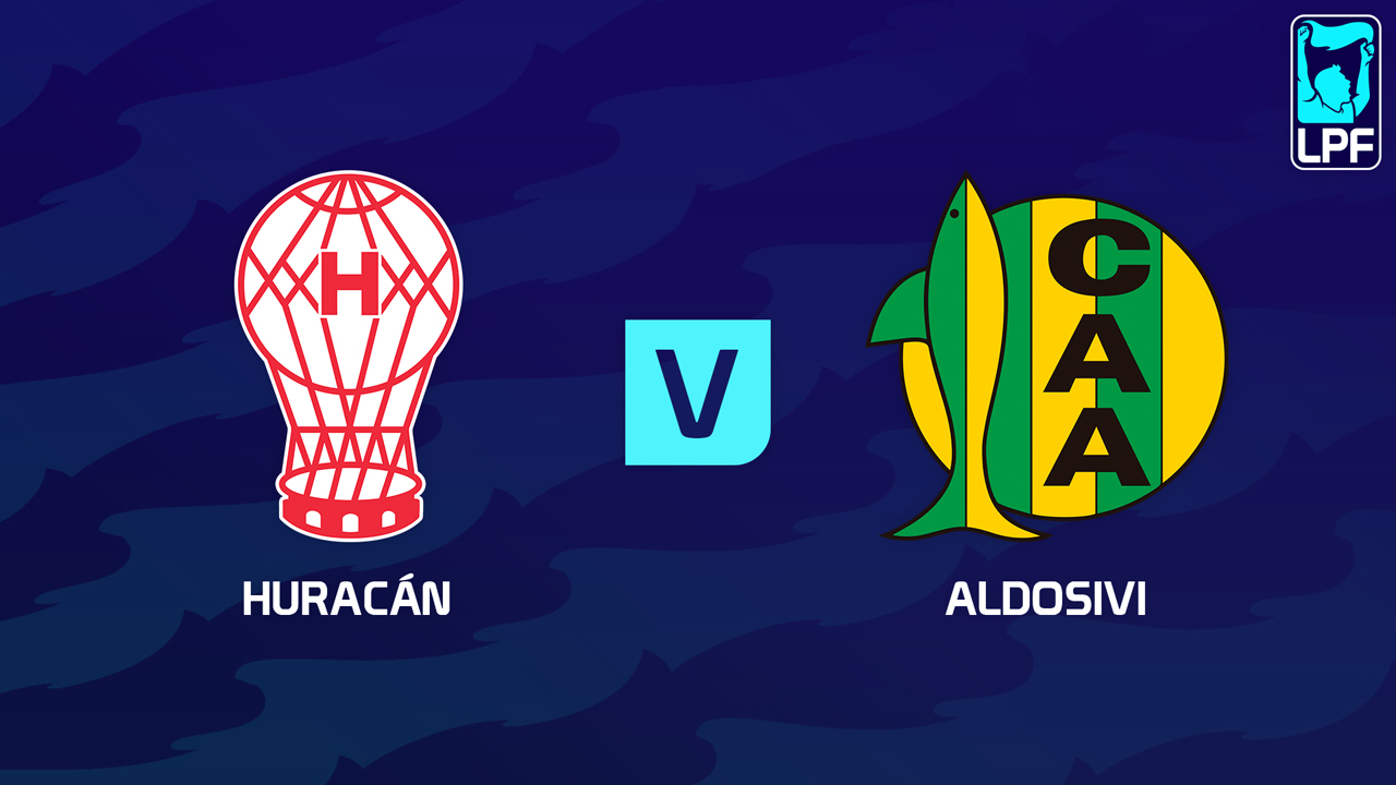 Huracán vs Aldosivi poster