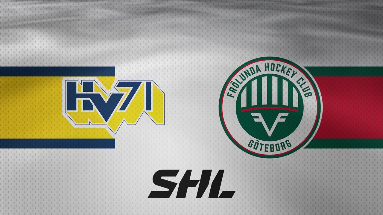 HV71 vs Frölunda HC poster