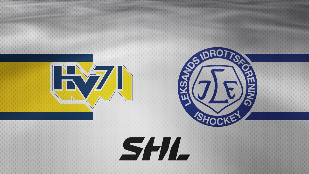 HV71 vs Leksands IF poster