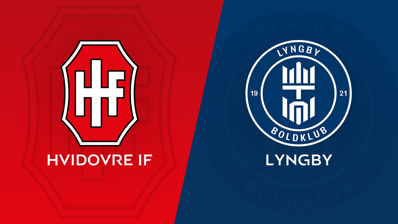Hvidovre IF vs Lyngby poster