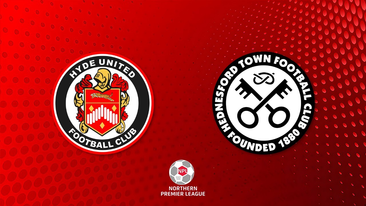 Hyde United vs Hednesford Town poster