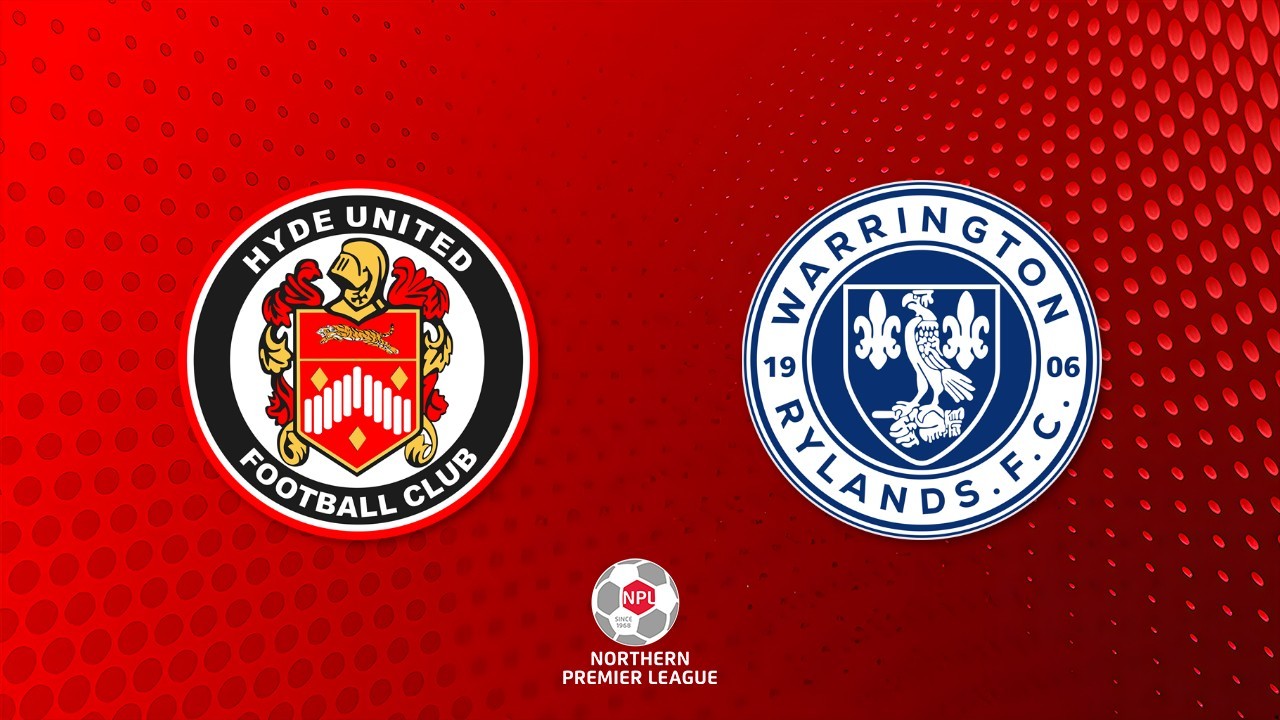 Hyde United vs Warrington Rylands poster