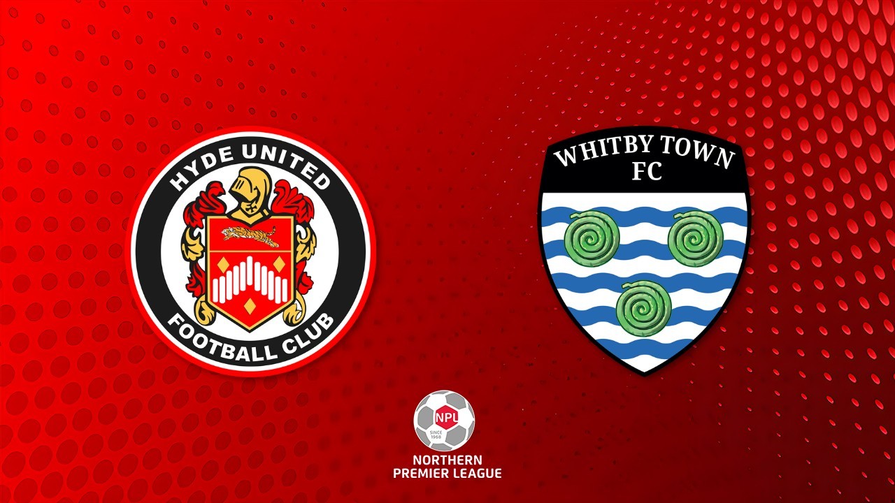 Hyde United vs Whitby Town poster