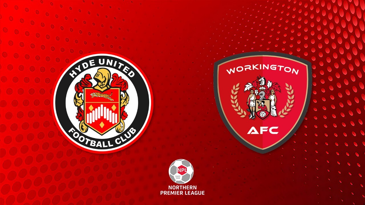 Hyde United vs Workington poster