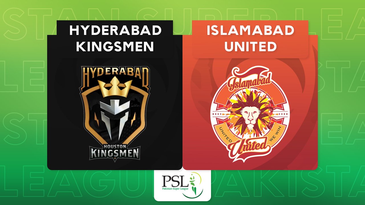 Hyderabad Houston Kingsmen vs Islamabad United poster