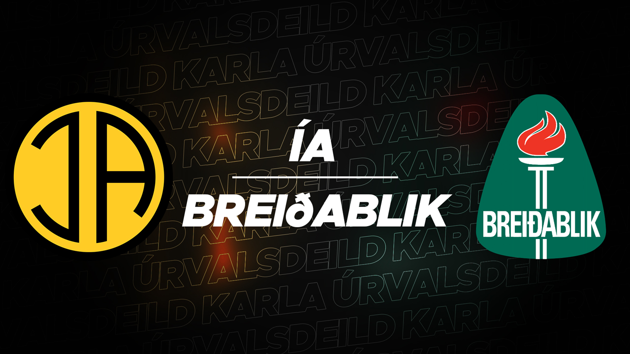 ÍA Akranes vs Breiðablik poster