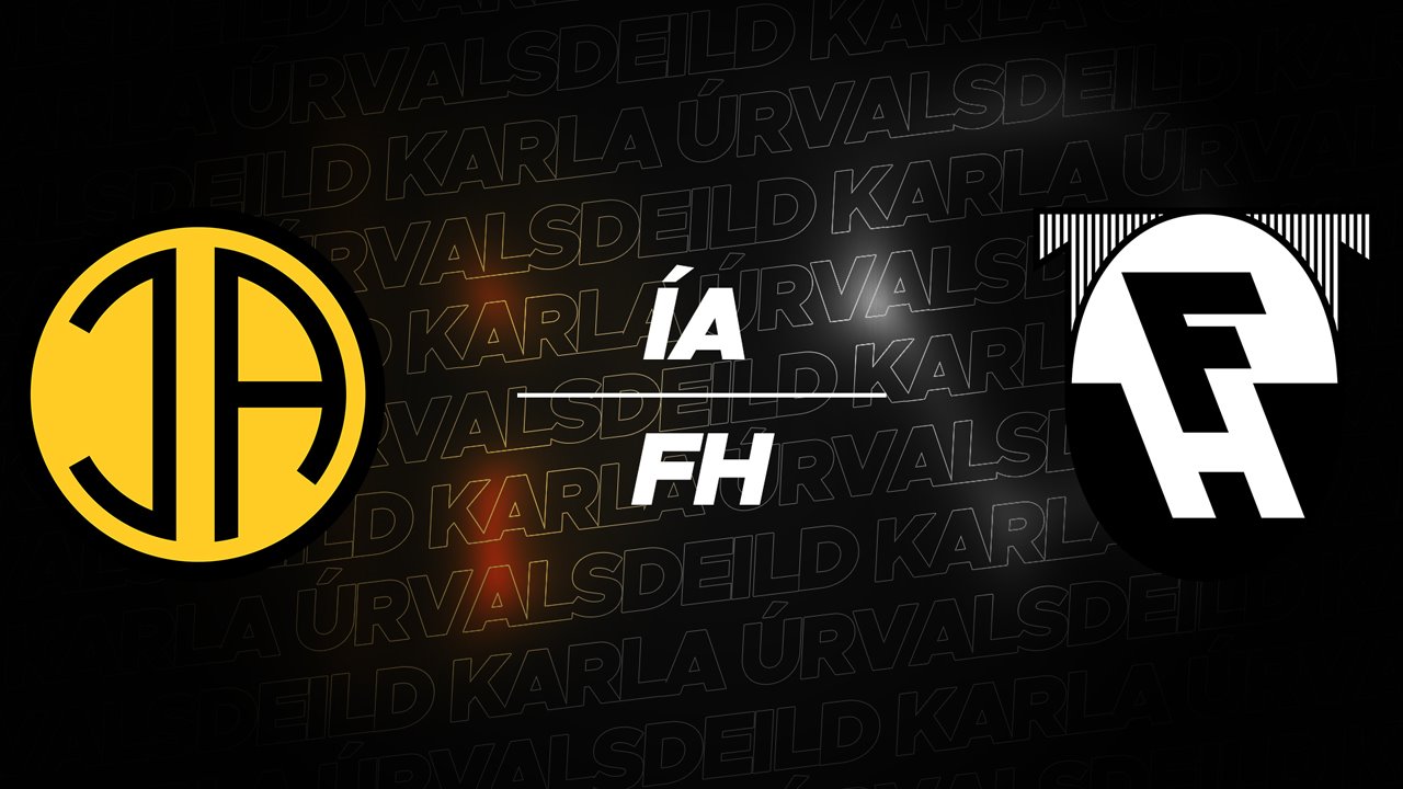 ÍA Akranes vs FH Hafnarfjordur poster