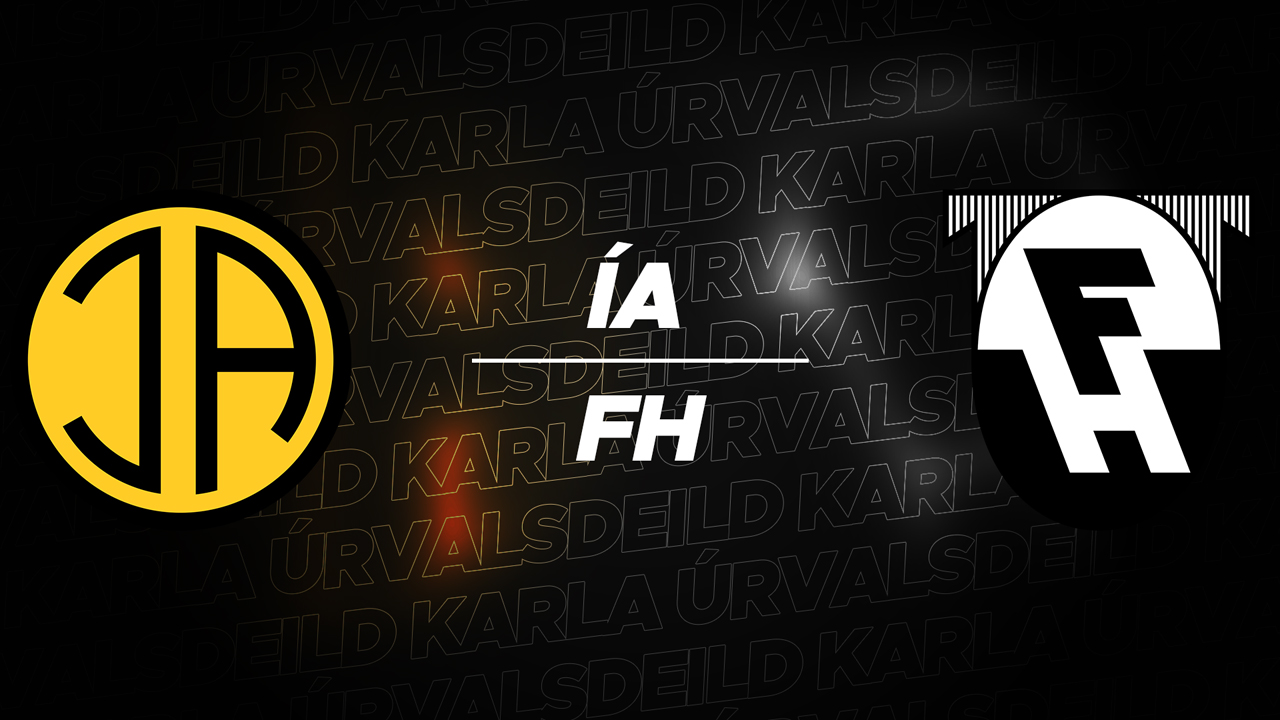 ÍA Akranes vs FH Hafnarfjordur poster
