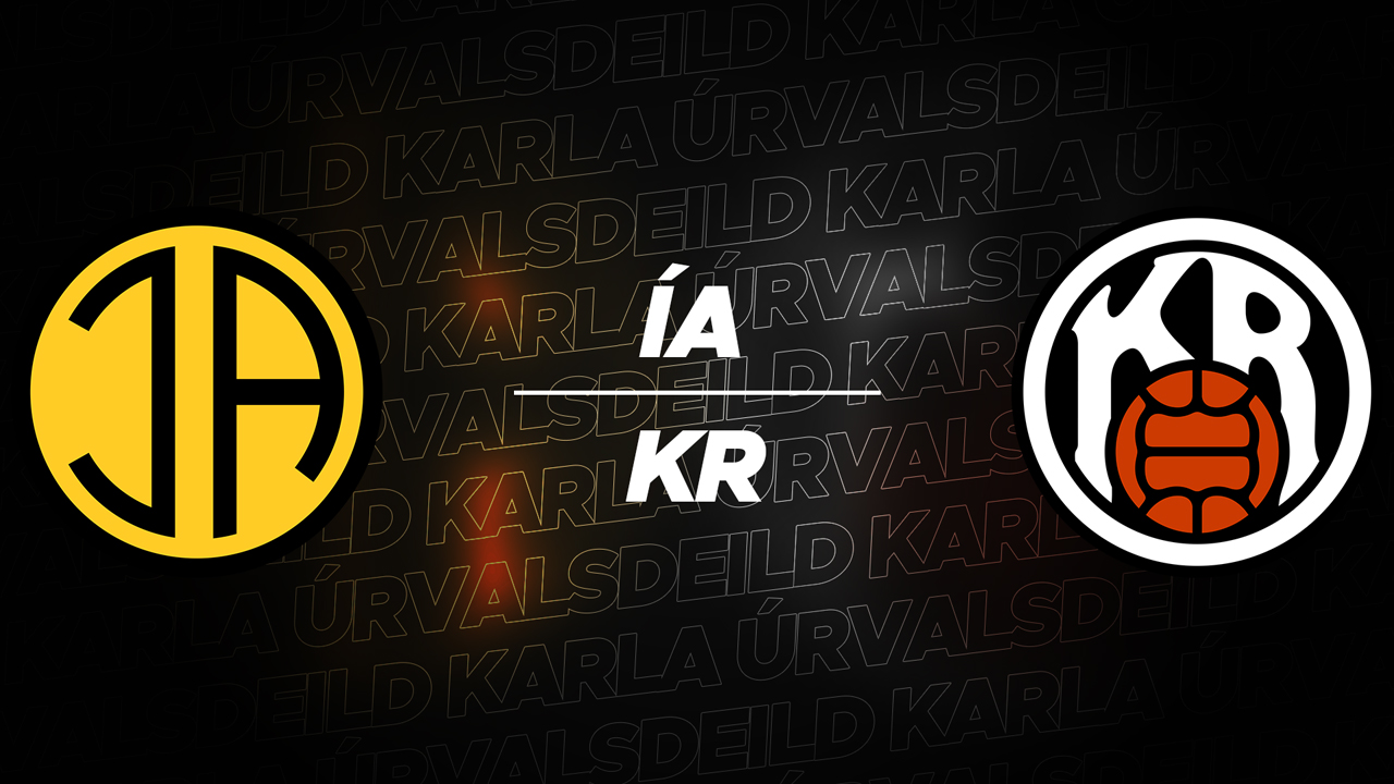 ÍA Akranes vs KR Reykjavík poster