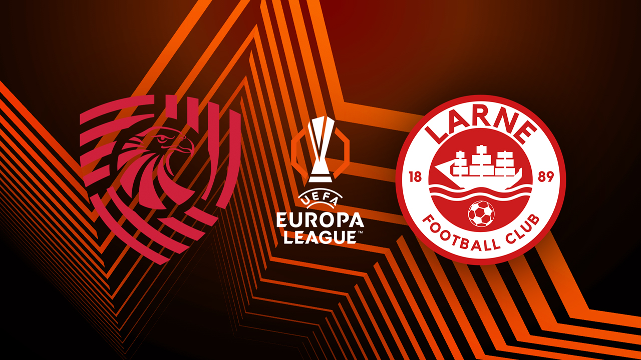 Iberia 1999 vs Larne poster