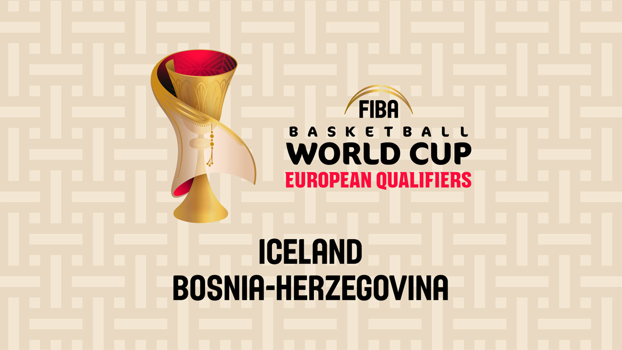 Iceland Basketball vs Bosnia-Herzegovina Basketball poster