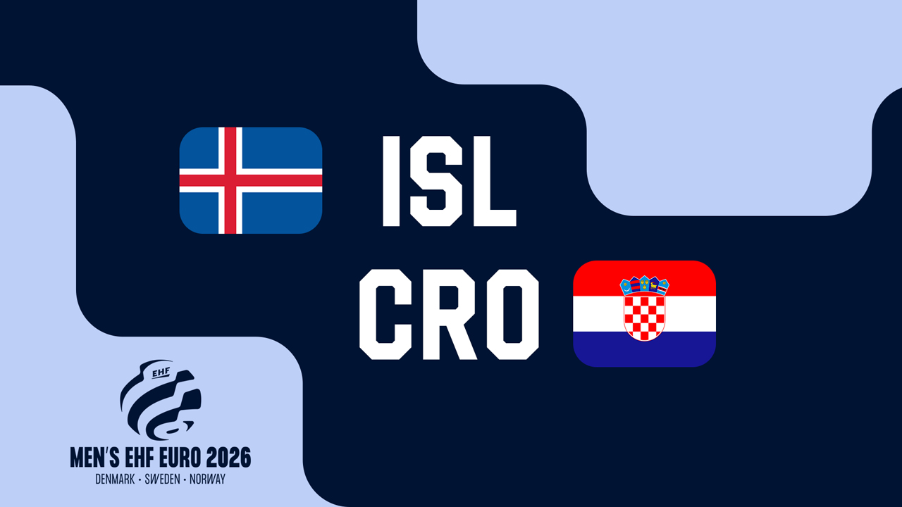 Iceland Handball vs Croatia Handball poster