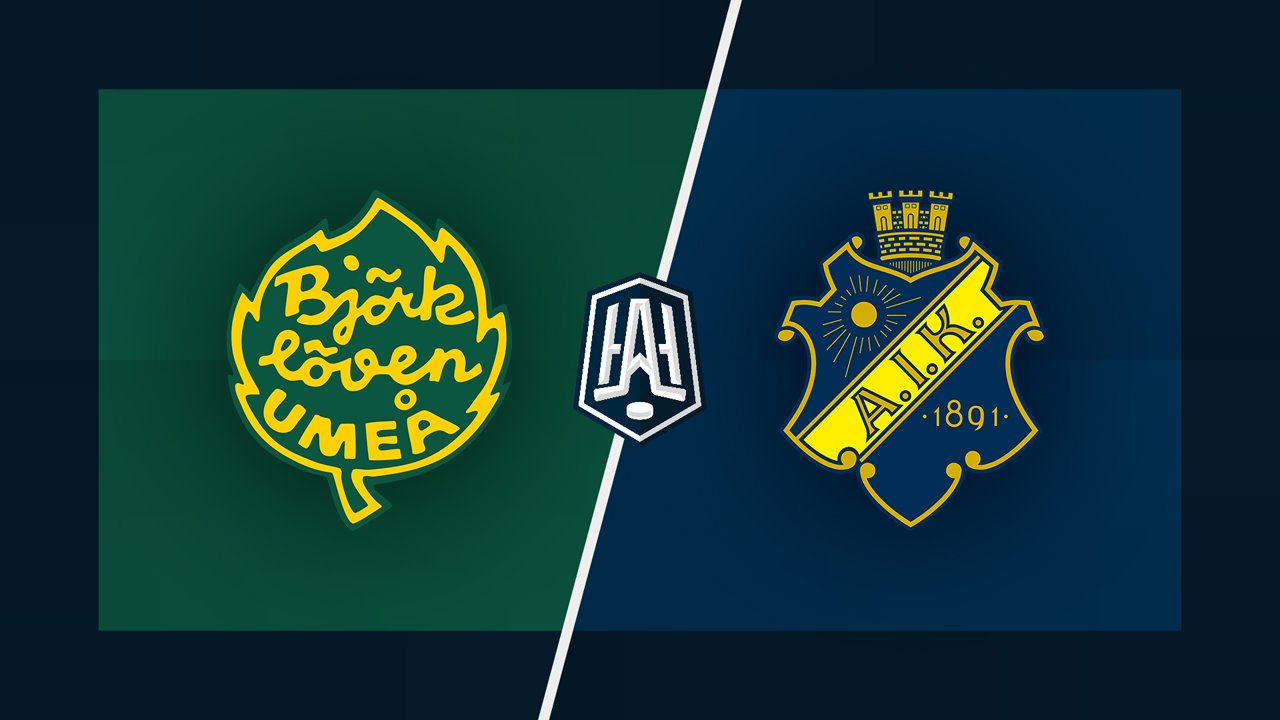 IF Björklöven vs AIK IF poster