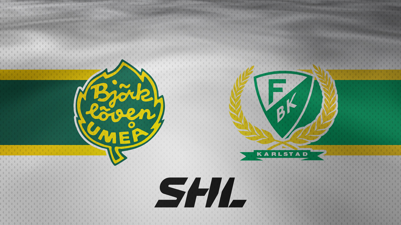 IF Björklöven vs Färjestad BK poster