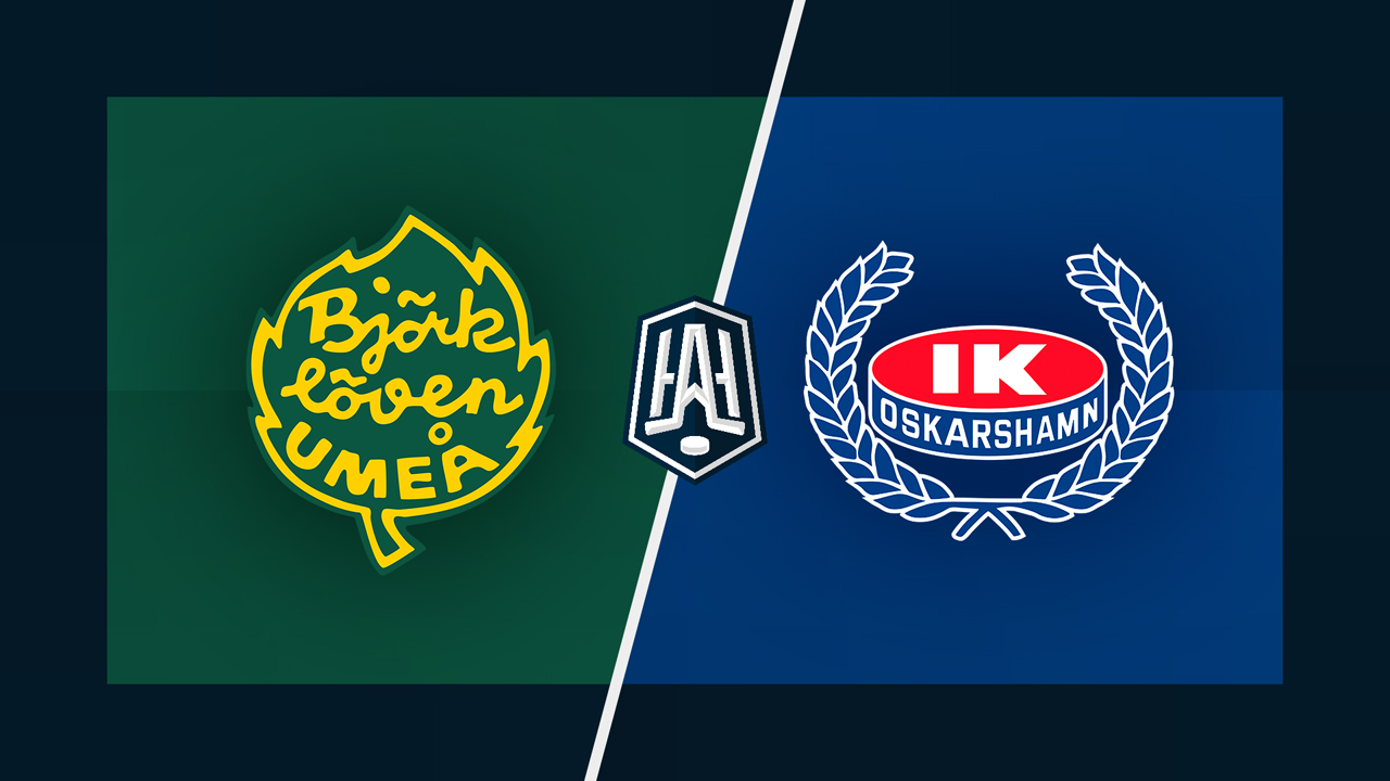IF Björklöven vs IK Oskarshamn poster