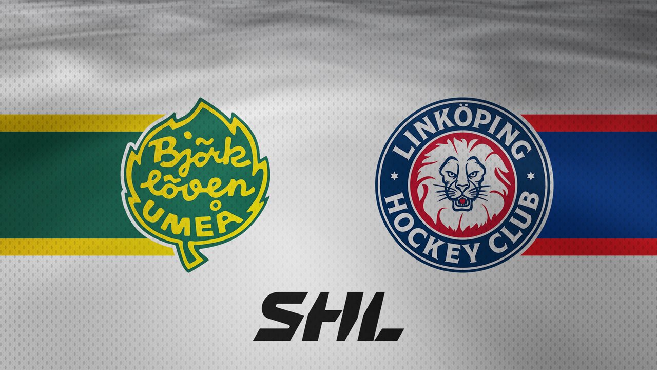 IF Björklöven vs Linköpings HC poster