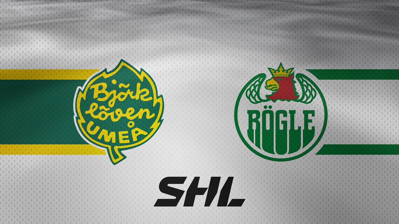 IF Björklöven vs Rögle BK poster