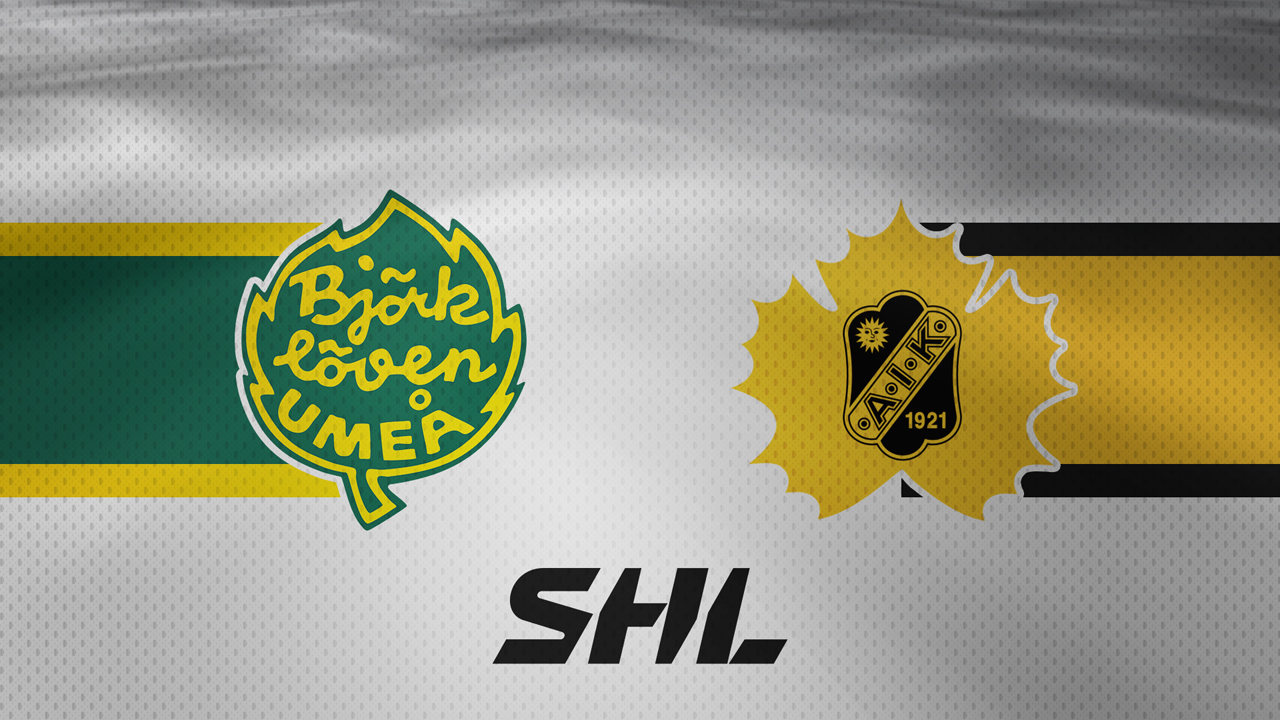 IF Björklöven vs Skellefteå AIK poster