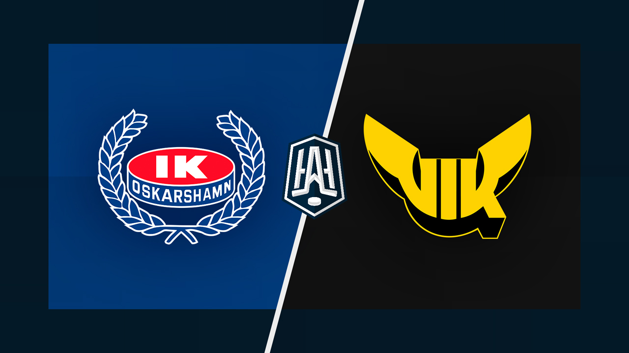 IK Oskarshamn vs VIK Västerås HK poster