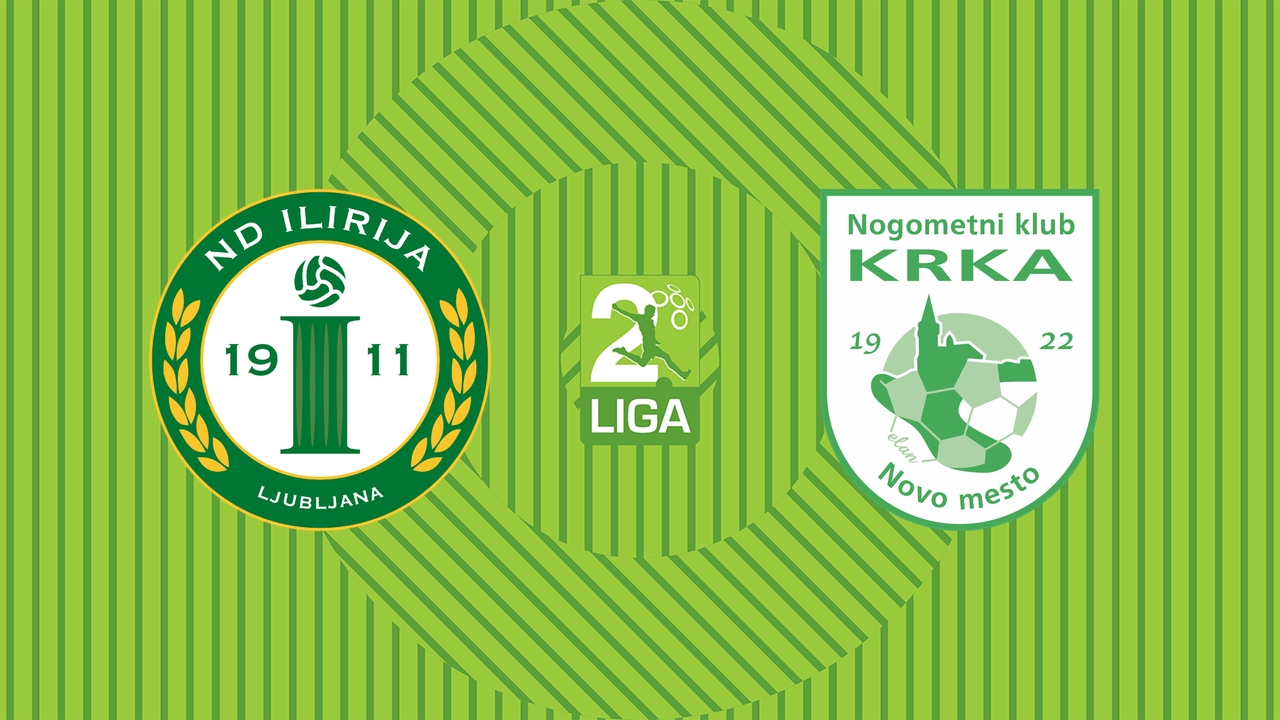 Ilirija vs Krka poster