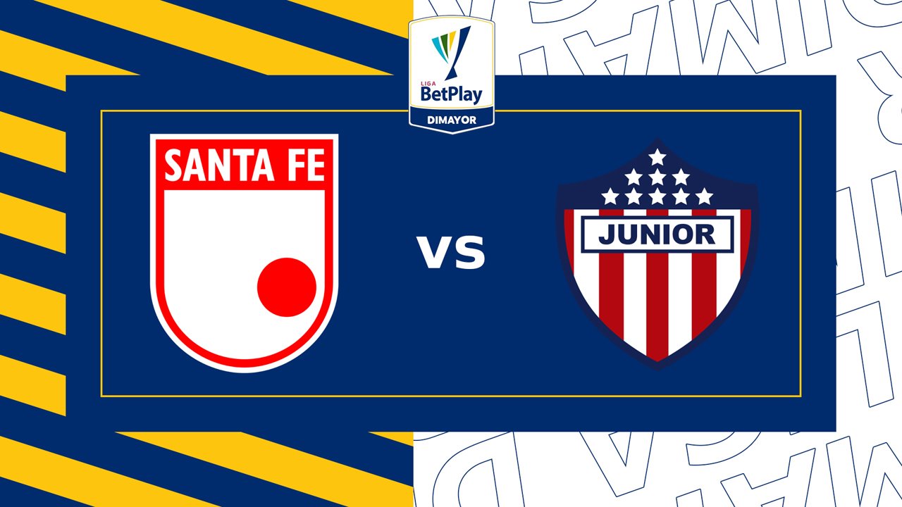Independiente Santa Fe vs Atlético Junior poster