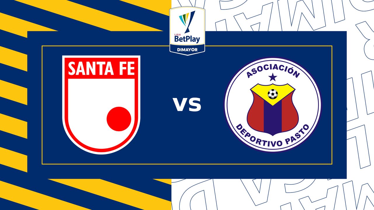 Independiente Santa Fe vs Deportivo Pasto poster