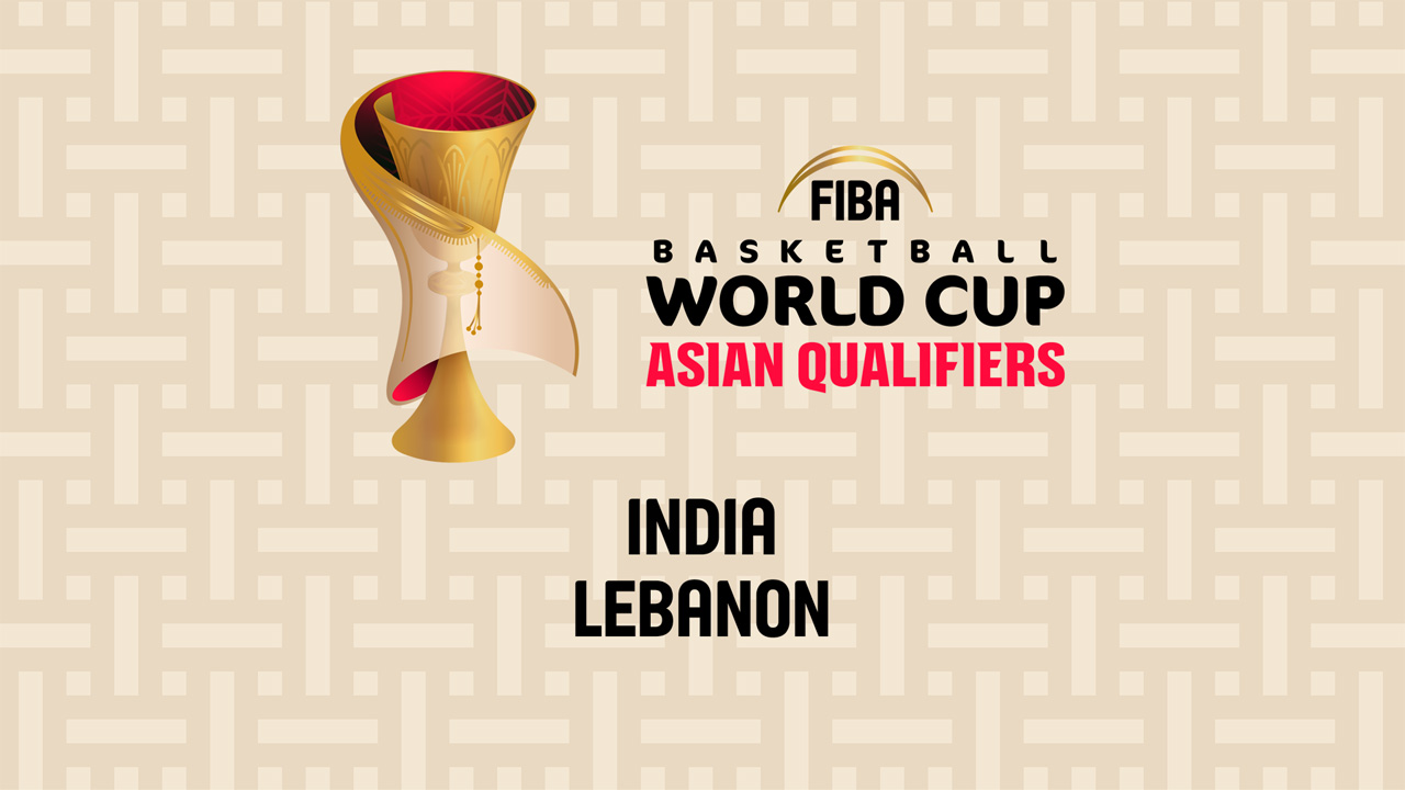 India Basketball vs Lebanon Basketball poster