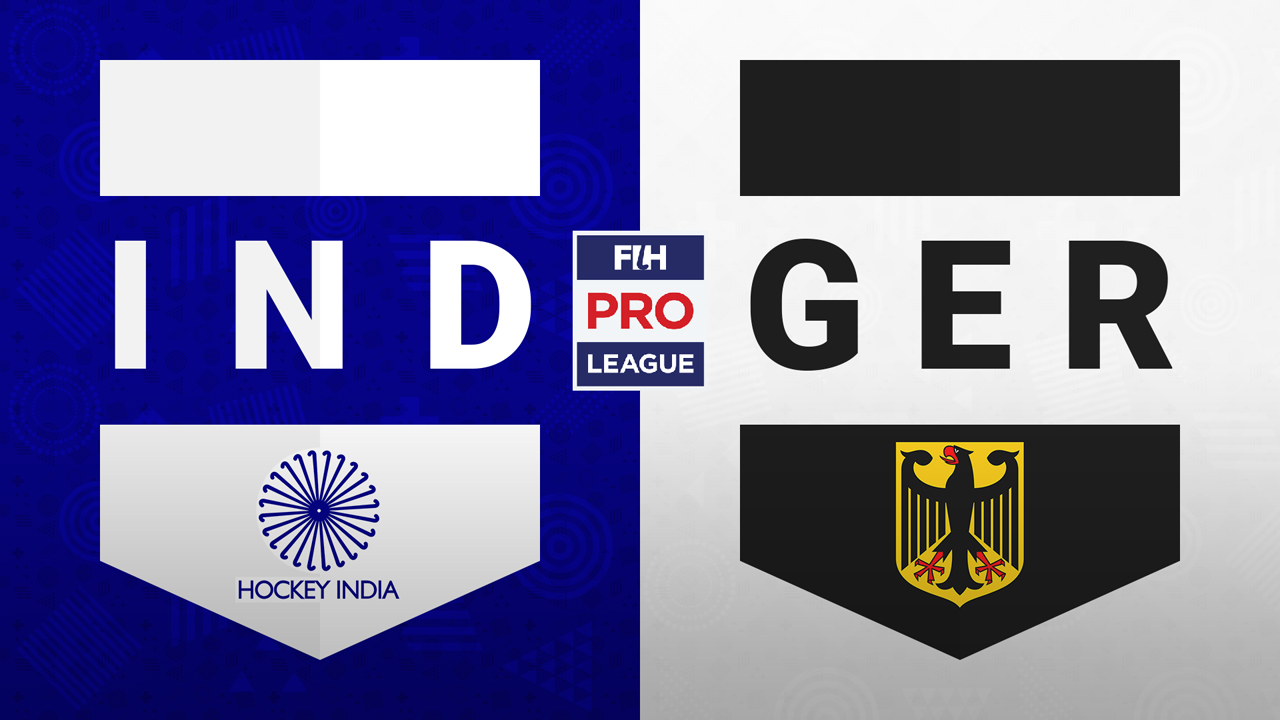 India Hockey vs Germany Hockey poster