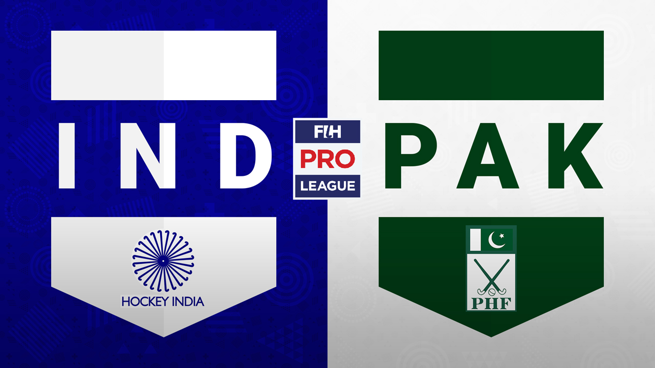 India Hockey vs Pakistan Hockey poster