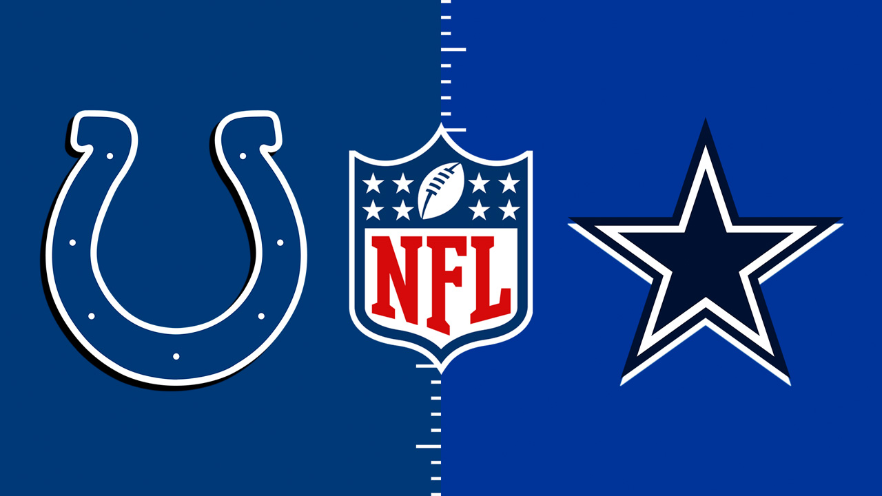 Indianapolis Colts vs Dallas Cowboys poster