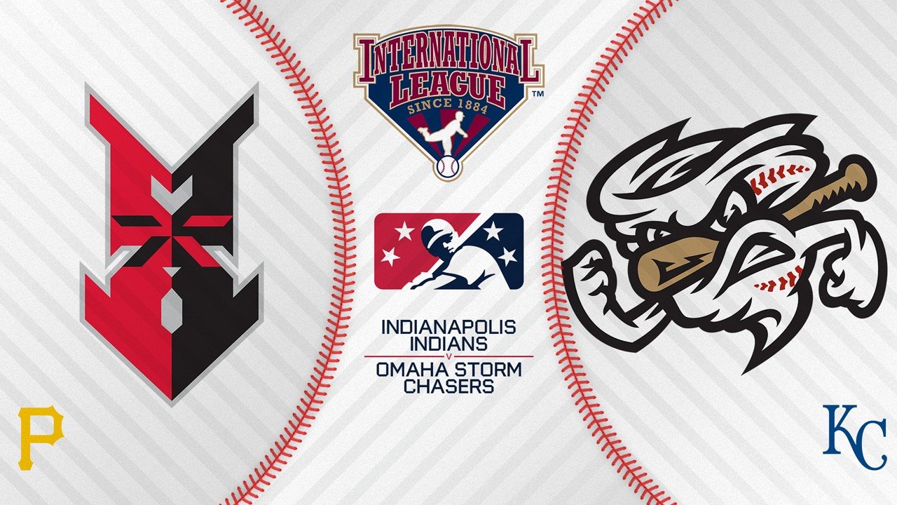 Indianapolis Indians vs Omaha Storm Chasers poster