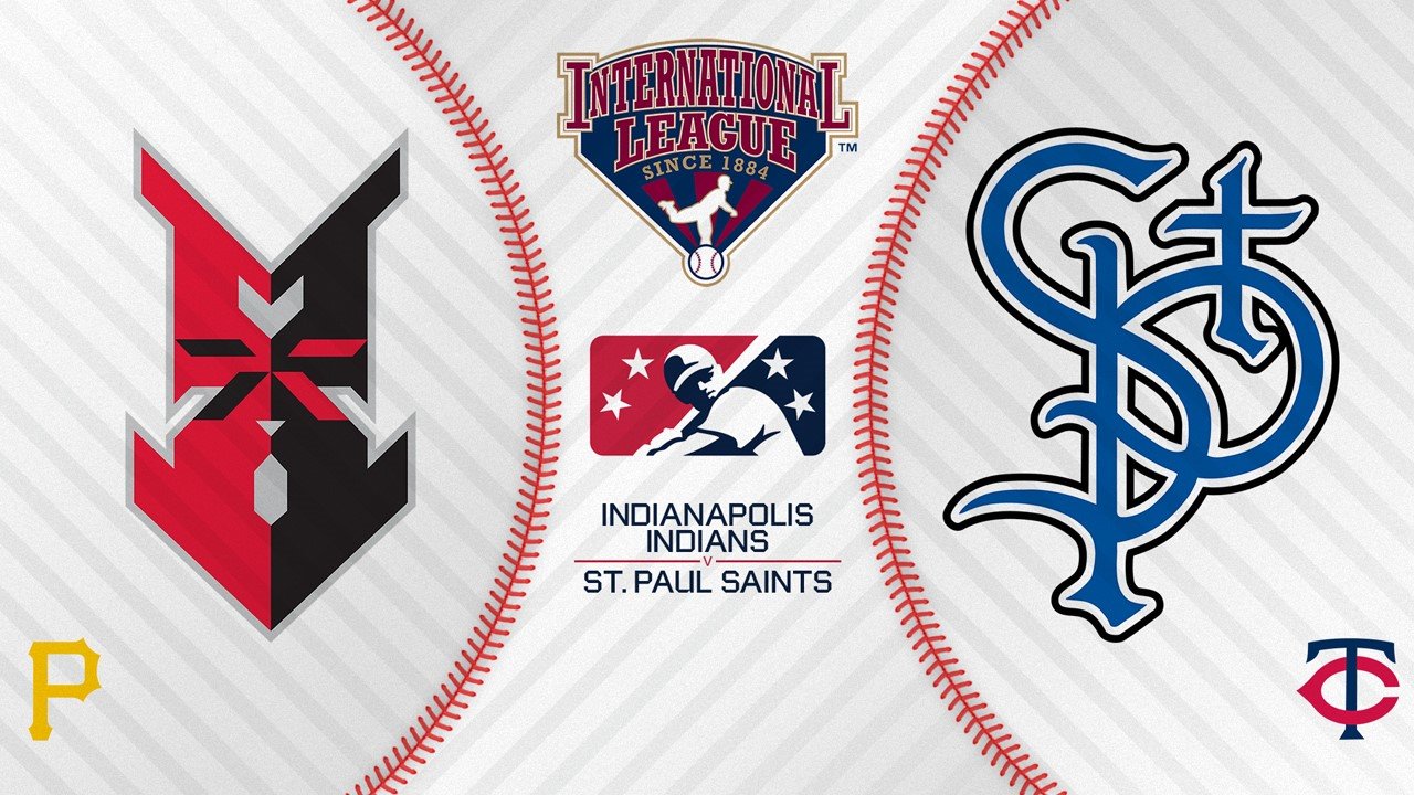 Indianapolis Indians vs St. Paul Saints poster