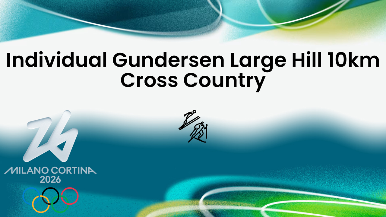 Individual Gundersen Large Hill 10km Cross Country image
