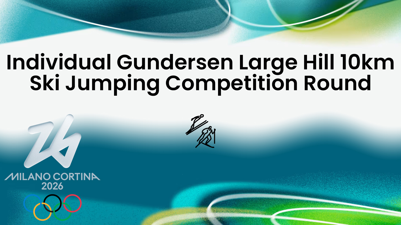 Individual Gundersen Large Hill 10km Ski Jumping Competition Round image