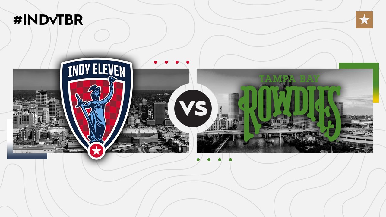 Indy Eleven vs Tampa Bay Rowdies poster
