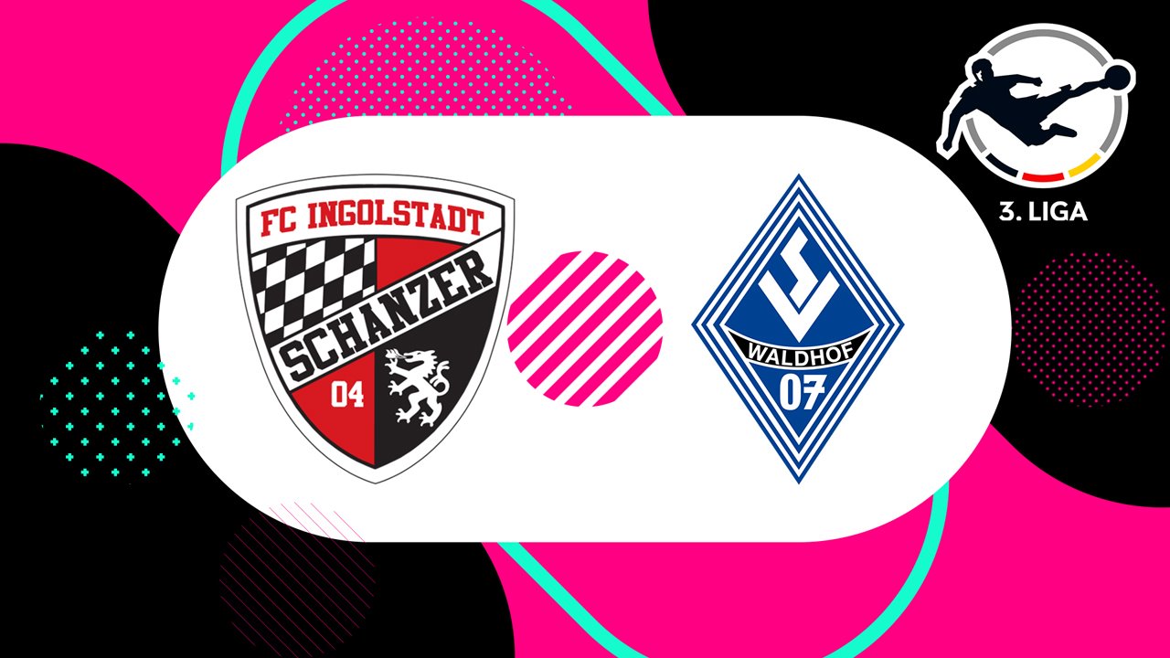 Ingolstadt vs Waldhof Mannheim poster