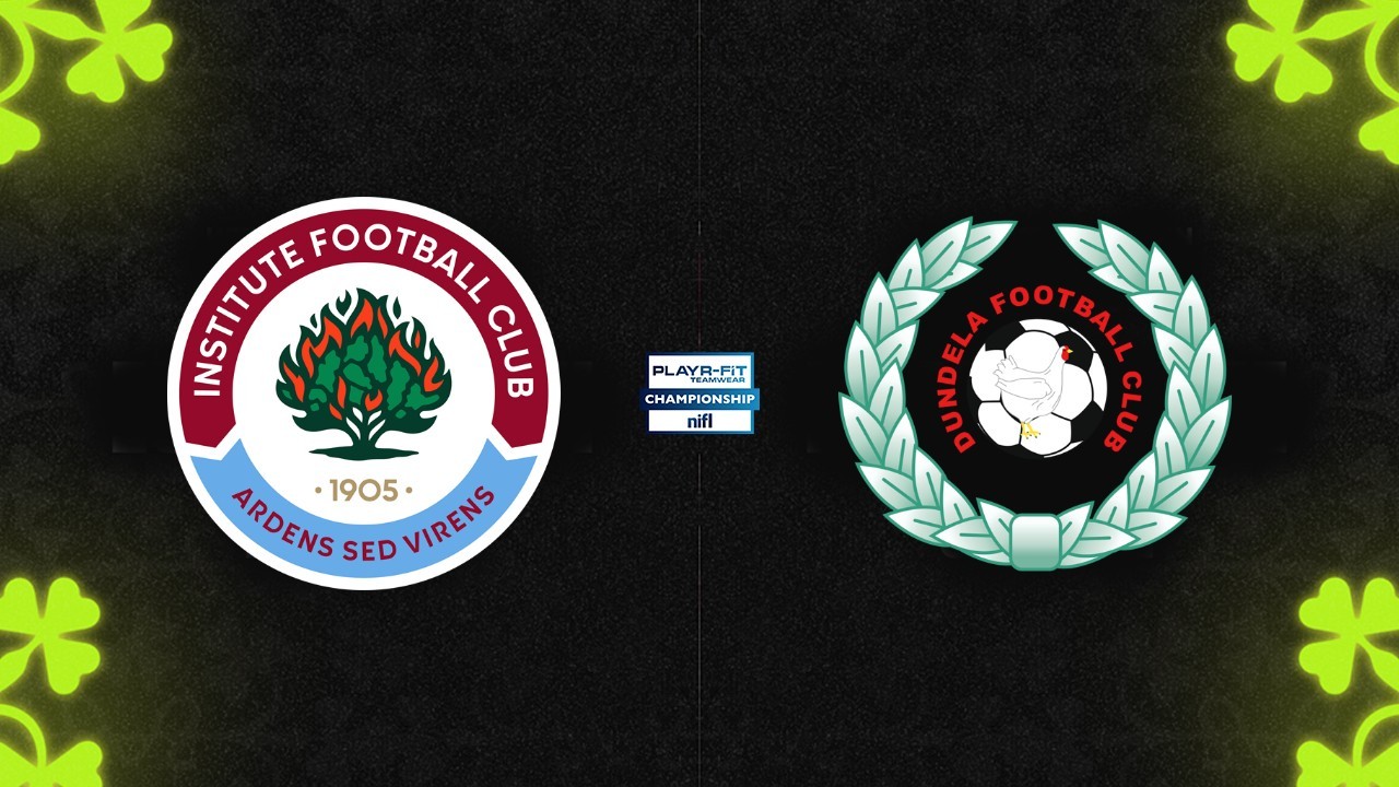 Institute vs Dundela poster