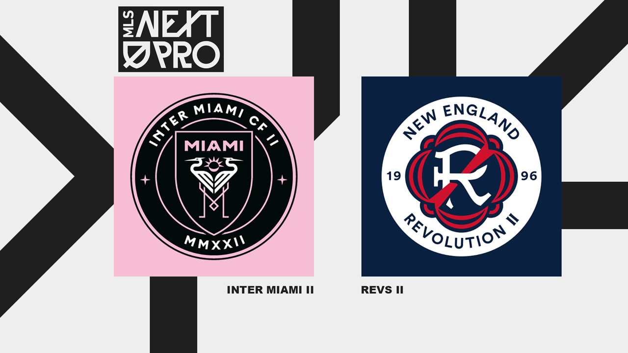 Inter Miami II vs New England Revolution II poster