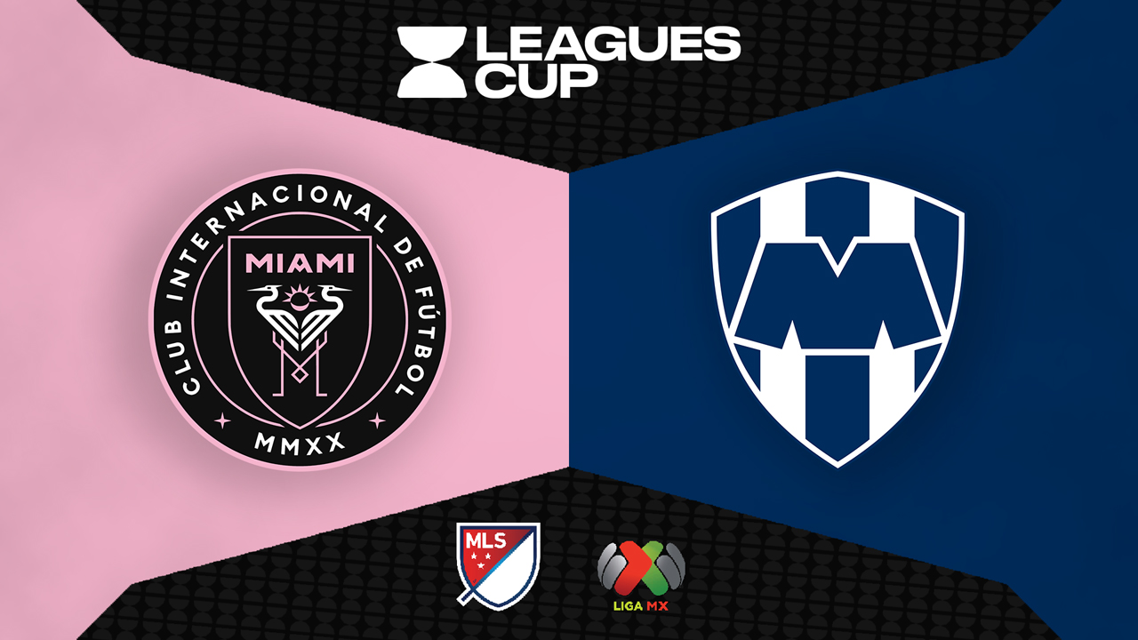 Inter Miami vs Monterrey poster
