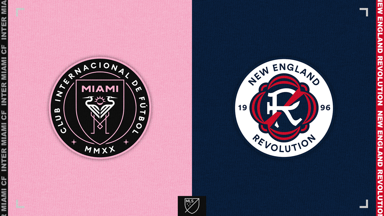 Inter Miami vs New England Revolution poster