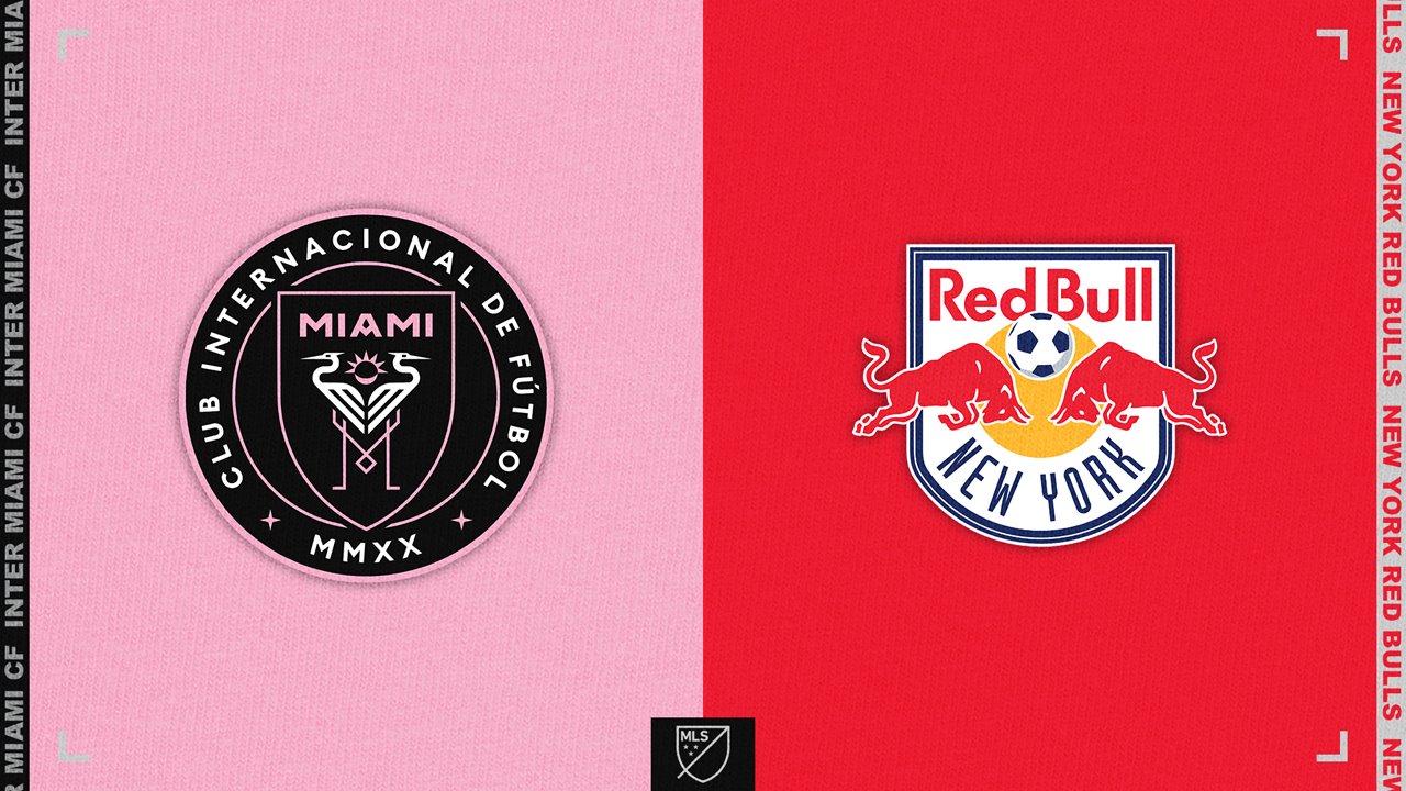 Inter Miami vs New York Red Bulls poster